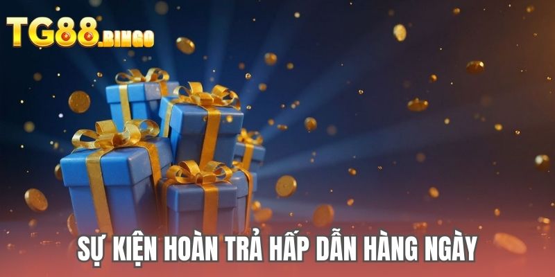 Sự kiện hoàn trả hấp dẫn hàng ngày
